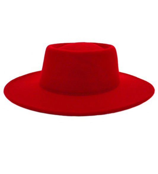 Red Bolero Hat